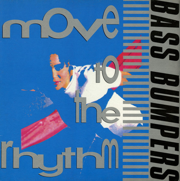 Rectangle Triangle's "Move To The Rhythm" album cover featuring vibrant abstract geometric shapes and bold typography.