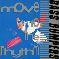 Rectangle Triangle's "Move To The Rhythm" album cover featuring vibrant abstract geometric shapes and bold typography.