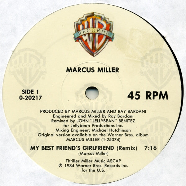 My Best Friend's Girlfriend Marcus Miller