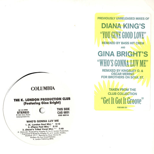 Who's Gonna Luv Me / You Give Good Love | Rectangle Triangle