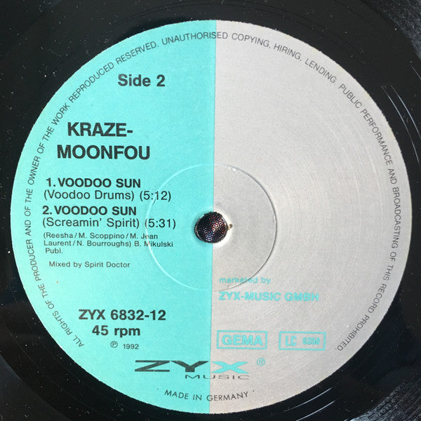 Voodoo Sun Moonfou,Kraze