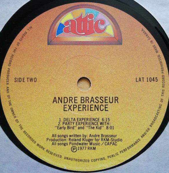 Experience André Brasseur