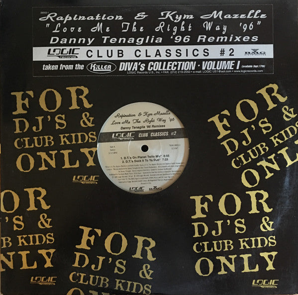 Love Me The Right Way '96 - Danny Tenaglia '96 Remixes - Club Classics #2 | Rectangle Triangle