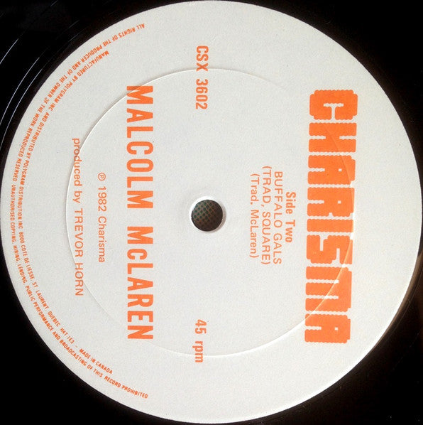 Buffalo Gals Malcolm McLaren,World's Famous Supreme Team