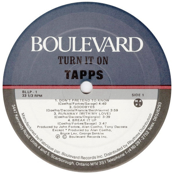 Turn It On Tapps