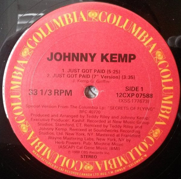 Just Got Paid Johnny Kemp