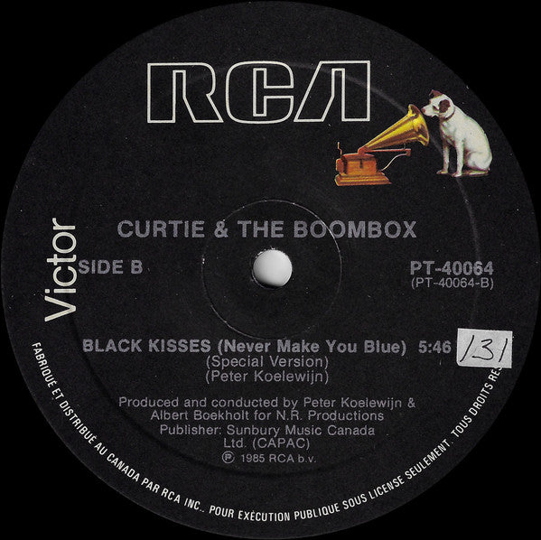 Black Kisses (Never Make You Blue) Curtie And The Boombox