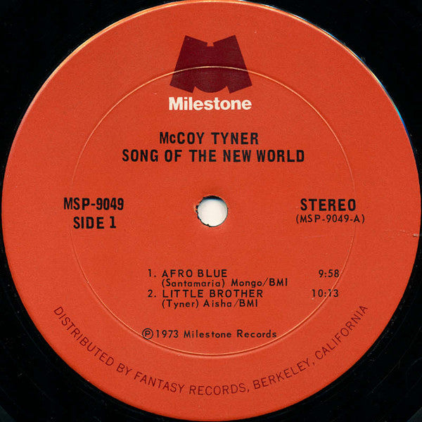 Song Of The New World McCoy Tyner