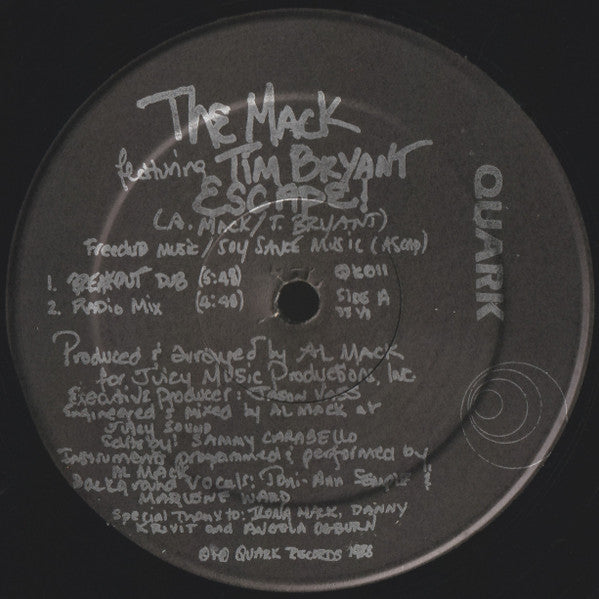 Escape Al Mack,Tim Bryant