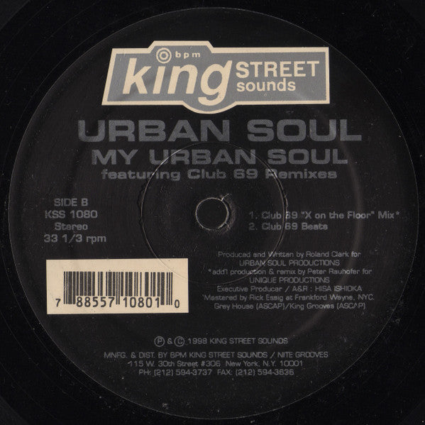 My Urban Soul (Club 69 Remixes) | Rectangle Triangle  