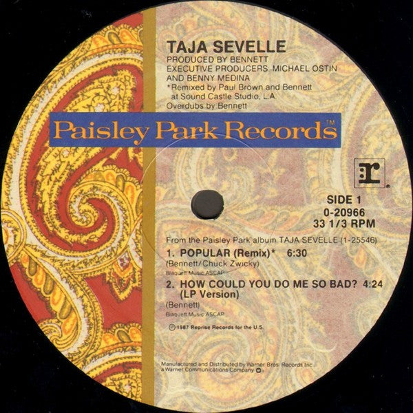 Popular Taja Sevelle