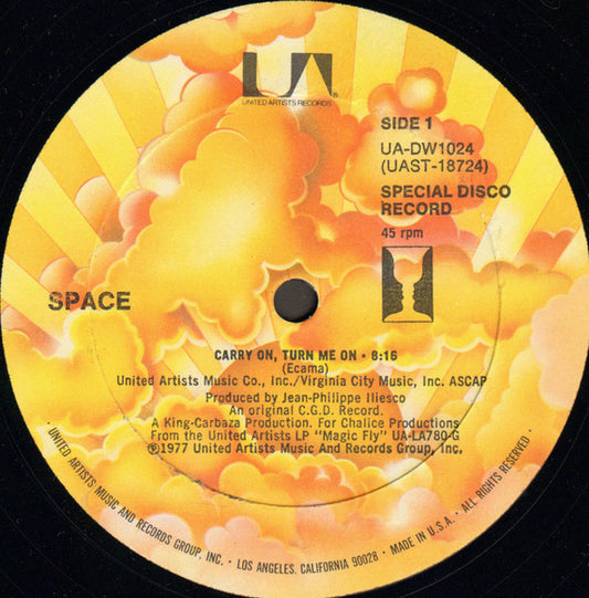 Carry On, Turn Me On / Tango In Space