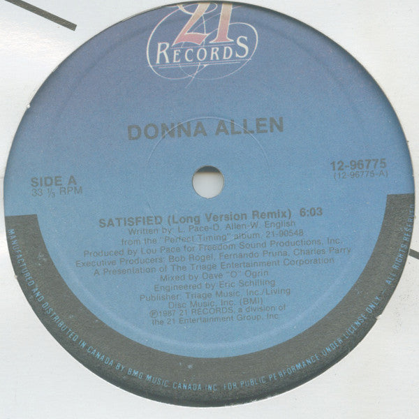 Satisfied 4 Donna Allen