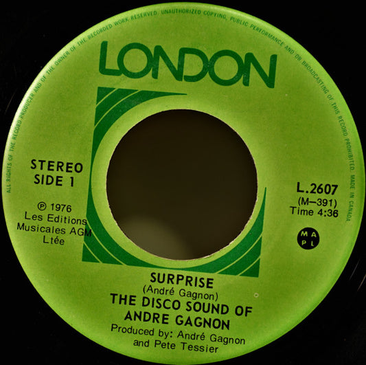 The Disco Sound Of Andre Gagnon* - Surprise