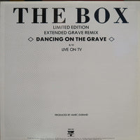 Rectangle Triangle Dancing On The Grave album cover featuring dark, artistic imagery with bold typography and moody design elements.
