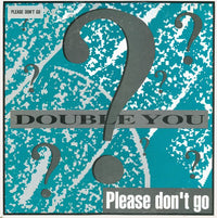 Please Don't Go 3 artwork by Rectangle Triangle, featuring vibrant abstract design on a canvas print.