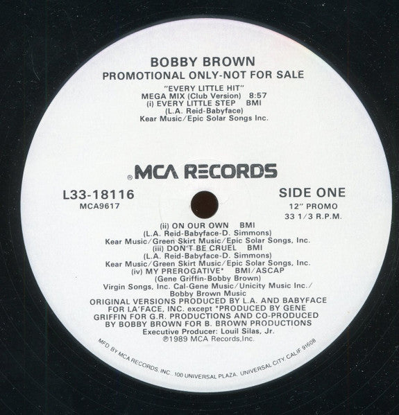 Every Little Hit (Mega Mix) Bobby Brown