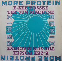 Rectangle Triangle The Sun Machine (Remix) music album cover art featuring abstract colorful geometric shapes.