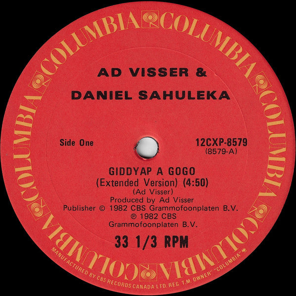 Giddyap A Gogo Ad Visser,Daniel Sahuleka