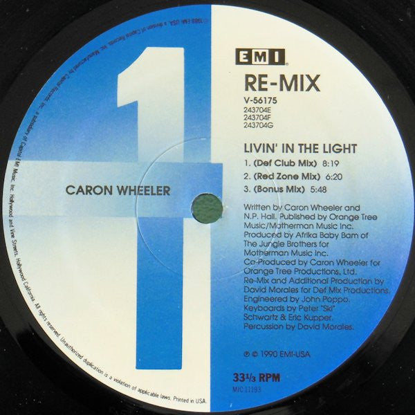 Livin' In The Light (Re-Mix) Caron Wheeler