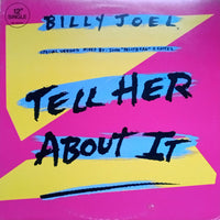 Rectangle Triangle Tell Her About It album cover featuring vibrant graphic design and bold typography.