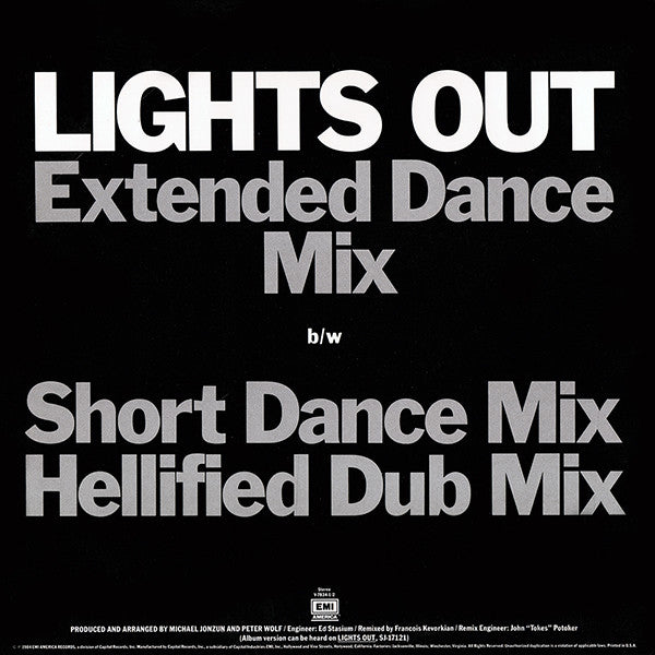 Lights Out Peter Wolf