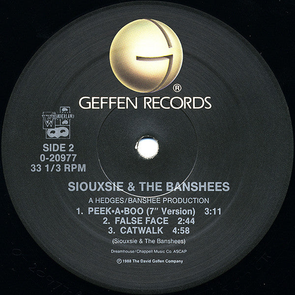 Peek-A-Boo Siouxsie & The Banshees