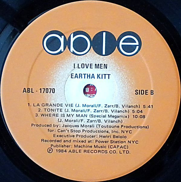 I Love Men Eartha Kitt