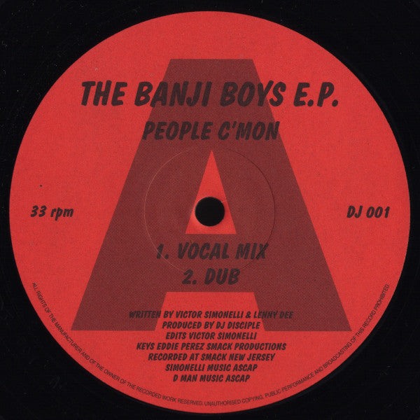 The Banji Boys E.P. DJ Disciple
