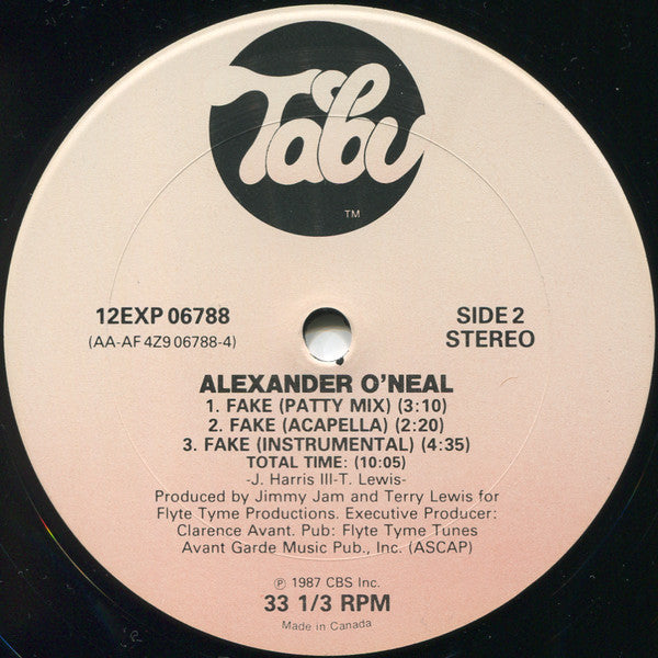 Fake 3 Alexander O'Neal