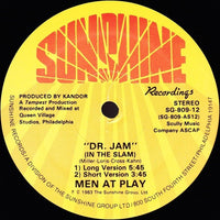 Rectangle Triangle Dr. Jam (In The Slam) album cover featuring abstract geometric shapes and bold typography.
