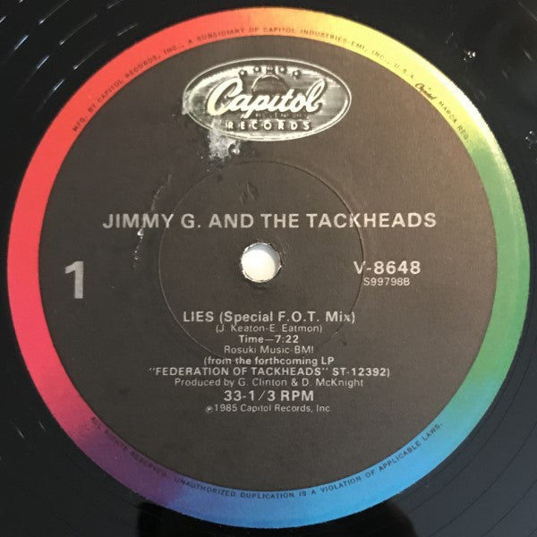 Lies Jimmy G. & The Tackheads