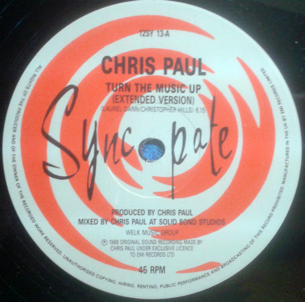 Turn The Music Up Chris Paul