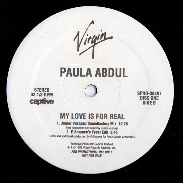 My Love Is For Real Paula Abdul