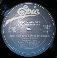 Rectangle Triangle Shake Your Body Down To The Ground and Blame It On The Boogie vinyl record album cover.