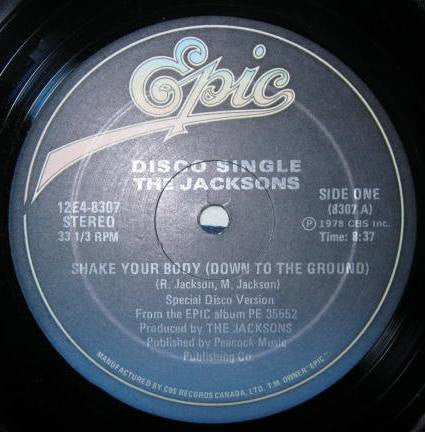 Shake Your Body (Down To The Ground) / Blame It On The Boogie | Rectangle Triangle  
