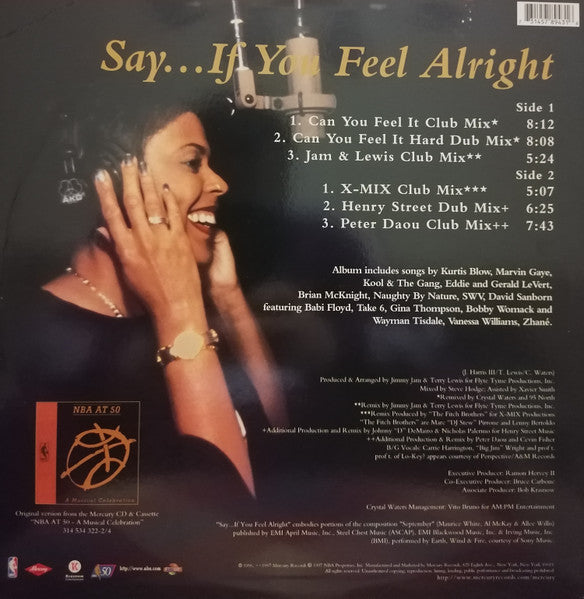 Say...If You Feel Alright Crystal Waters