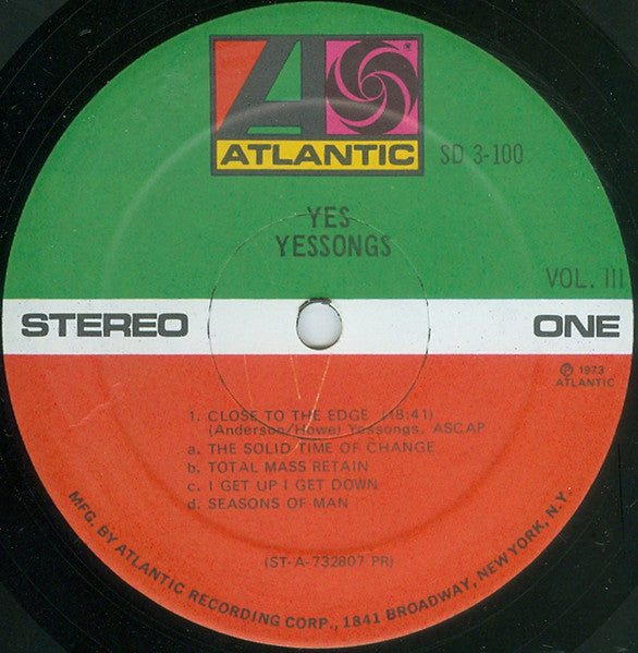 Yessongs Yes