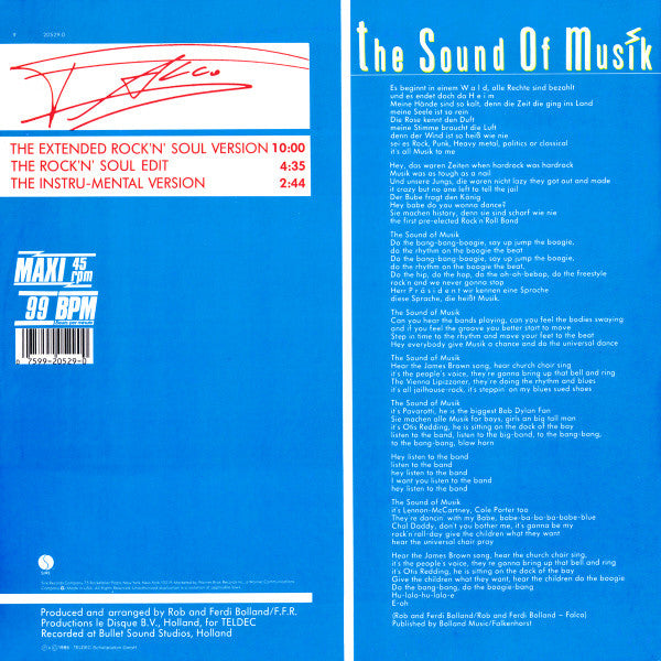 The Sound Of Musik Falco