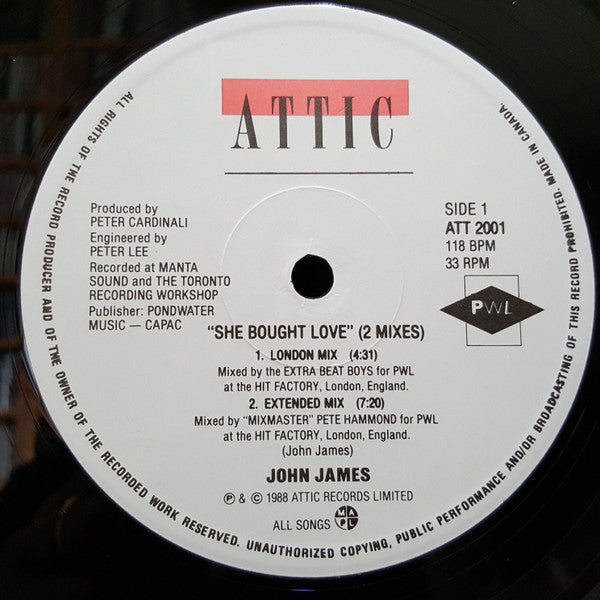 She Bought Love John James