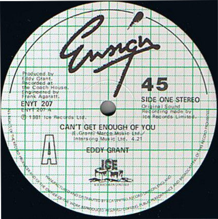 Can't Get Enough Of You Eddy Grant
