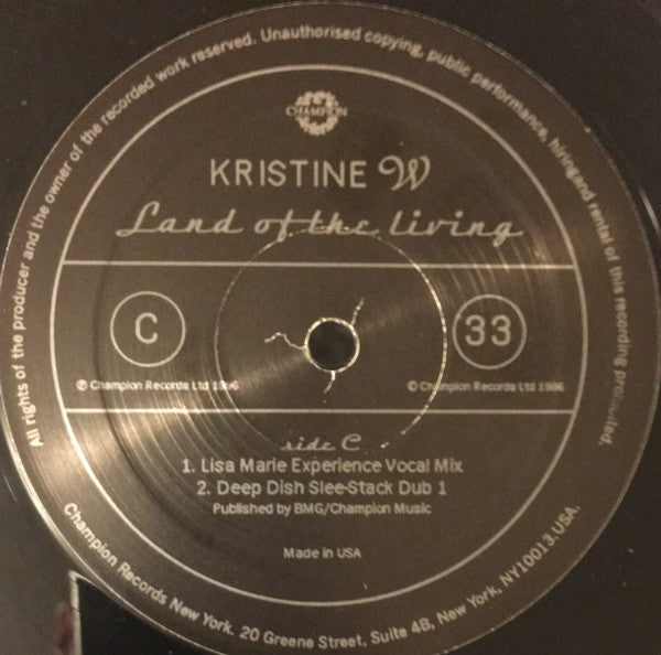 Land Of The Living 3 Kristine W