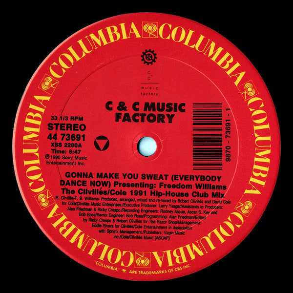 Gonna Make You Sweat (Everybody Dance Now) (1991 Remix) | Rectangle Triangle  