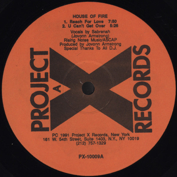 House Of Fire Various