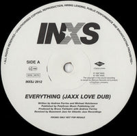 INXS - Everything, 12" vinyl, on Mercury (1997)