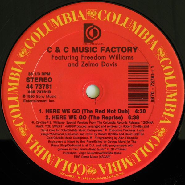 Here We Go - The Remixes C + C Music Factory