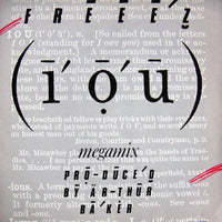 Rectangle Triangle I.O.U. jewelry piece with geometric design in silver, shown in close-up image.