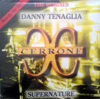 Rectangle Triangle Supernature Danny Tenaglia Remixes vinyl record with colorful artwork and label design.