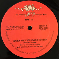 Rectangle Triangle Dance It Freestyle Rhythm music album cover featuring colorful abstract geometric shapes and vibrant design elements.