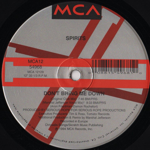 Don't Bring Me Down | Rectangle Triangle  